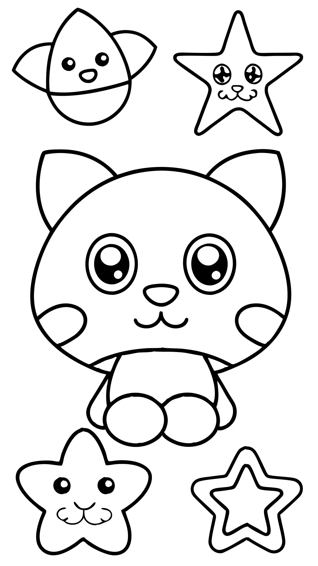 super simple coloring pages